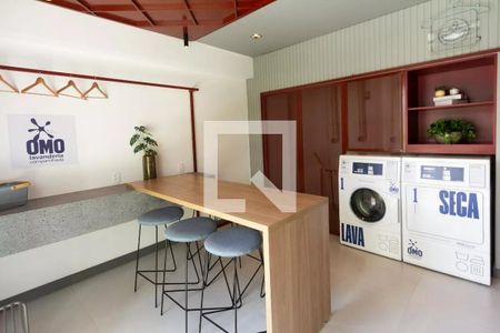 Apartamento à venda com 28m², 1 quarto e sem vaga Apartamento à venda com 28m², 1 quarto e sem vagaÁrea comum - Lavanderia