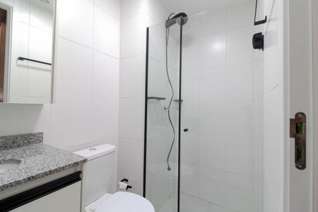 Apartamento à venda com 28m², 1 quarto e sem vaga Apartamento à venda com 28m², 1 quarto e sem vagaBanheiro da Suíte