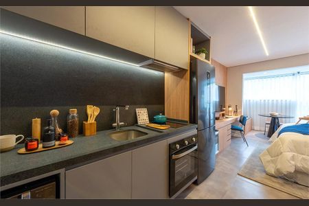 Apartamento à venda com 26m², 1 quarto e sem vaga
