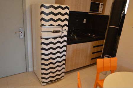 Studio à venda com 37m², 1 quarto e 1 vagaCozinha