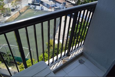 Studio à venda com 37m², 1 quarto e 1 vagaVaranda