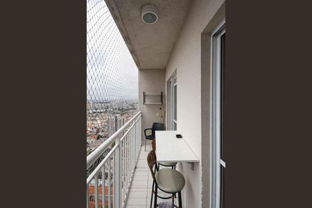 Apartamento à venda com 28m², 1 quarto e sem vagaVaranda