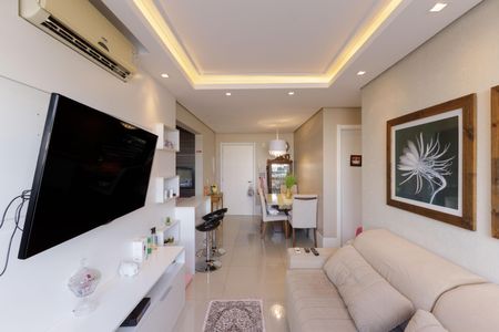 Apartamento à venda com 69m², 2 quartos e 1 vagaDetalhe Sala