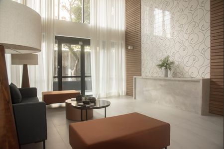 Apartamento à venda com 55m², 1 quarto e 1 vagaHall social