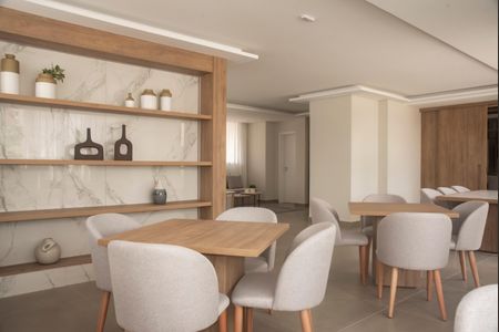 Apartamento à venda com 55m², 1 quarto e 1 vagaÁrea comum - Salão de festas