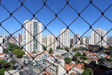 Apartamento à venda com 74m², 3 quartos e 2 vagasVista da varanda