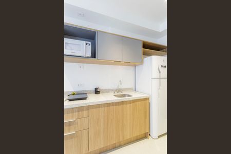 Studio à venda com 26m², 1 quarto e sem vaga Studio à venda com 26m², 1 quarto e sem vagaCozinha