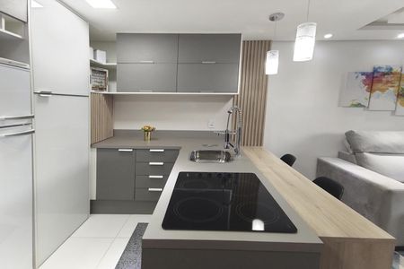 Apartamento à venda com 60m², 1 quarto e sem vaga Apartamento à venda com 60m², 1 quarto e sem vagaCozinha e Área de Serviço