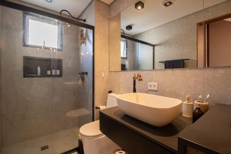 Studio para alugar com 38m², 1 quarto e 1 vaga Studio para alugar com 38m², 1 quarto e 1 vagaBanheiro