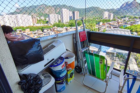 Apartamento à venda com 82m², 3 quartos e 1 vagasala - varanda