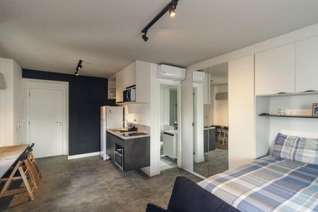 Studio à venda com 38m², 1 quarto e sem vaga Studio à venda com 38m², 1 quarto e sem vagaStudio