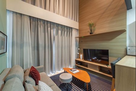 Apartamento para alugar com 39m², 1 quarto e 1 vaga Apartamento para alugar com 39m², 1 quarto e 1 vagaSala