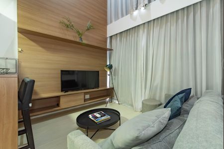 Apartamento para alugar com 39m², 1 quarto e 1 vaga Apartamento para alugar com 39m², 1 quarto e 1 vagaSala