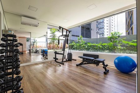 Studio para alugar com 25m², 1 quarto e sem vaga Studio para alugar com 25m², 1 quarto e sem vagaAcademia