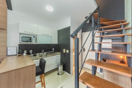 Apartamento para alugar com 39m², 1 quarto e 1 vagaCozinha - Home Office