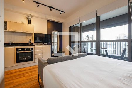 Studio para alugar com 33m², 1 quarto e sem vaga
