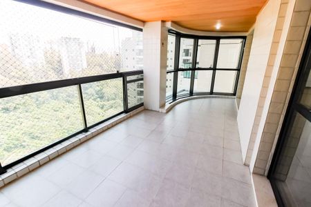Varanda da Sala de apartamento à venda com 3 quartos, 152m² em Jardim Morumbi, São Paulo