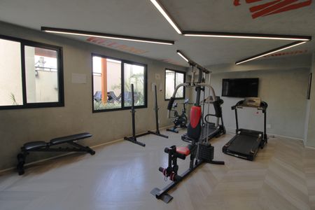 Apartamento para alugar com 34m², 2 quartos e 1 vagaÁrea comum