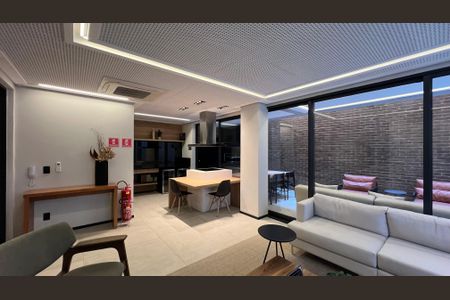 Studio à venda com 25m², 1 quarto e sem vaga Studio à venda com 25m², 1 quarto e sem vagaÁrea comum - Salão de Festas