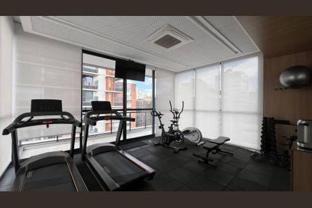 Studio à venda com 25m², 1 quarto e sem vaga Studio à venda com 25m², 1 quarto e sem vagaÁrea comum - Academia