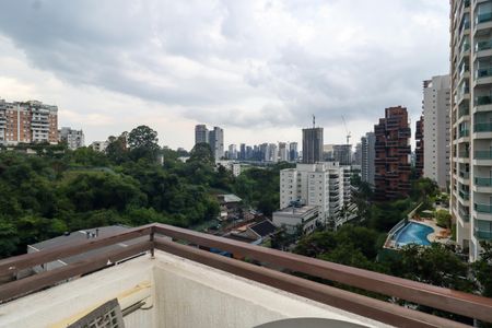 Apartamento à venda com 70m², 1 quarto e 2 vagas Apartamento à venda com 70m², 1 quarto e 2 vagasVista da Varanda da Sala