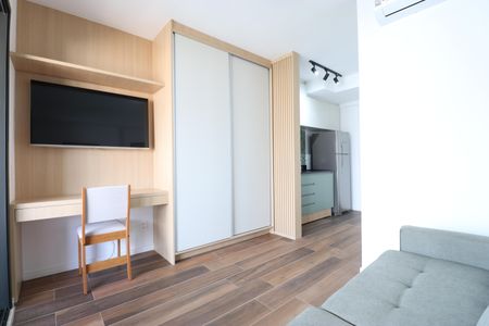 Studio para alugar com 27m², 1 quarto e sem vagaSala/Quarto