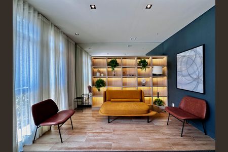 Apartamento à venda com 39m², 2 quartos e sem vaga Apartamento à venda com 39m², 2 quartos e sem vagaHall Social Bloco