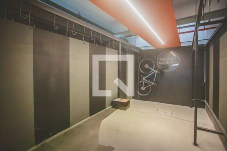 Studio para alugar com 28m², 1 quarto e 1 vaga Studio para alugar com 28m², 1 quarto e 1 vagaÁrea comum - Bicicletário