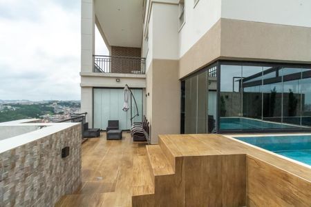 Apartamento à venda com 420m², 4 quartos e 5 vagasPiscina da varanda