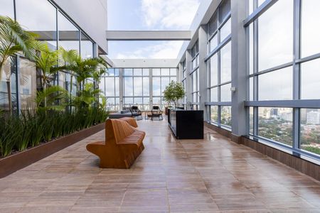 Studio à venda com 30m², 1 quarto e 1 vagaTerraço