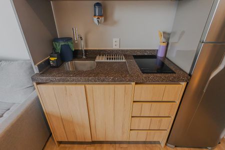 Studio à venda com 30m², 1 quarto e 1 vagaCozinha