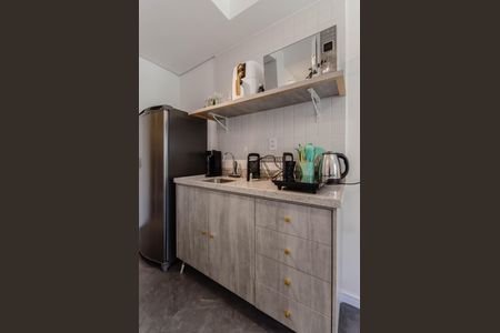 Studio à venda com 20m², 1 quarto e sem vaga Studio à venda com 20m², 1 quarto e sem vagaCozinha