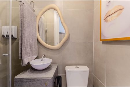 Studio à venda com 20m², 1 quarto e sem vaga Studio à venda com 20m², 1 quarto e sem vagaBanheiro