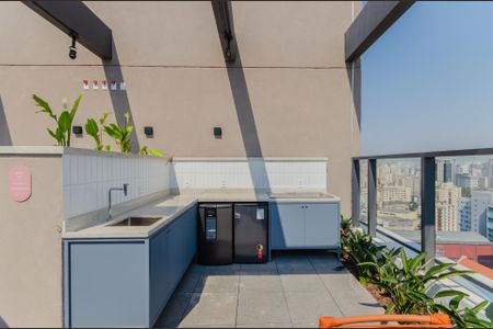 Studio à venda com 20m², 1 quarto e sem vaga Studio à venda com 20m², 1 quarto e sem vagaÁrea comum - Churrasqueira