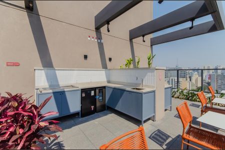 Studio à venda com 20m², 1 quarto e sem vaga Studio à venda com 20m², 1 quarto e sem vagaÁrea comum - Churrasqueira