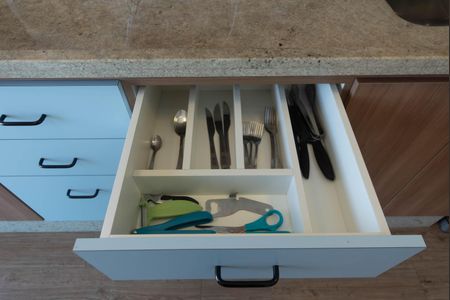 Apartamento para alugar com 32m², 1 quarto e 1 vaga Apartamento para alugar com 32m², 1 quarto e 1 vagaCozinha - Detalhes