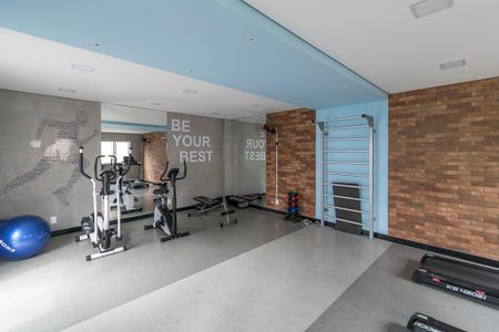 Apartamento para alugar com 48m², 2 quartos e sem vaga Apartamento para alugar com 48m², 2 quartos e sem vagaÁrea comum - Academia