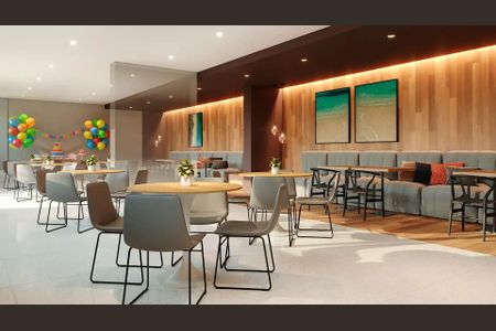 Apartamento à venda com 41m², 2 quartos e 1 vaga Apartamento à venda com 41m², 2 quartos e 1 vagaÁrea comum - Salão de festas