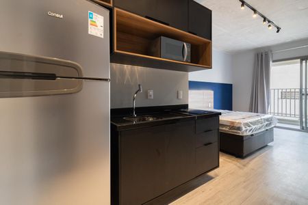 Studio à venda com 29m², 1 quarto e sem vaga Studio à venda com 29m², 1 quarto e sem vagaCozinha