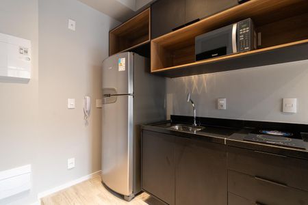 Studio à venda com 29m², 1 quarto e sem vaga Studio à venda com 29m², 1 quarto e sem vagaCozinha