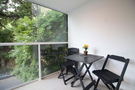 Apartamento à venda com 45m², 1 quarto e sem vaga Apartamento à venda com 45m², 1 quarto e sem vagaVaranda do Quarto