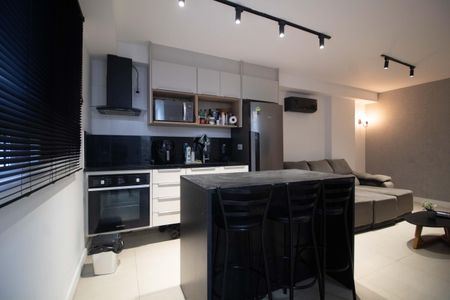 Apartamento à venda com 45m², 1 quarto e sem vaga Apartamento à venda com 45m², 1 quarto e sem vagaCozinha americana