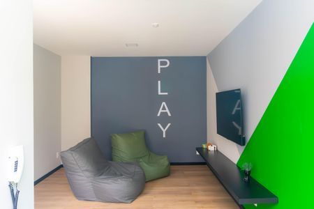 Apartamento para alugar com 38m², 2 quartos e sem vaga Apartamento para alugar com 38m², 2 quartos e sem vagaÁrea comum - Sala de Jogos