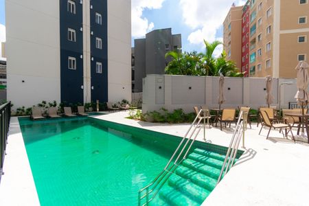 Apartamento para alugar com 38m², 2 quartos e sem vaga Apartamento para alugar com 38m², 2 quartos e sem vagaÁrea comum - Piscina