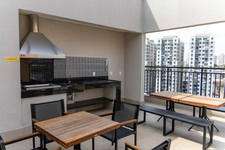 Apartamento à venda com 26m², 1 quarto e sem vaga Apartamento à venda com 26m², 1 quarto e sem vagaÁrea comum - Churrasqueira