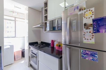 Apartamento à venda com 58m², 2 quartos e 1 vagaCozinha e área de serviço