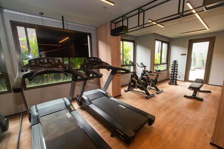 Apartamento à venda com 27m², 1 quarto e sem vaga Apartamento à venda com 27m², 1 quarto e sem vagaAcademia