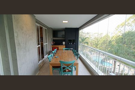 Apartamento à venda com 223m², 3 quartos e 4 vagas Apartamento à venda com 223m², 3 quartos e 4 vagasVaranda gourmet