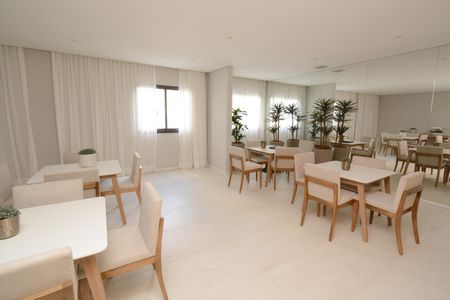 Apartamento à venda com 46m², 2 quartos e 1 vagaÁrea comum - Salão de Festas