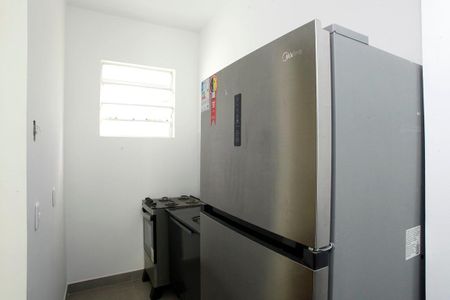 Studio à venda com 28m², 1 quarto e sem vagaCozinha + Área de Serviço